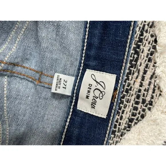 J. Crew ToothPick Mid rise Skinny Jeans size 27 Tall style #H2877 - Picture 3 of 7